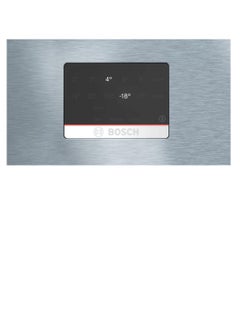 BOSCH Series 6 Fridge with Bottom Freezer, 631 Liter, Stainless Steel with anti-fingerprint - KGB86CIE0N Silver  - Image 3