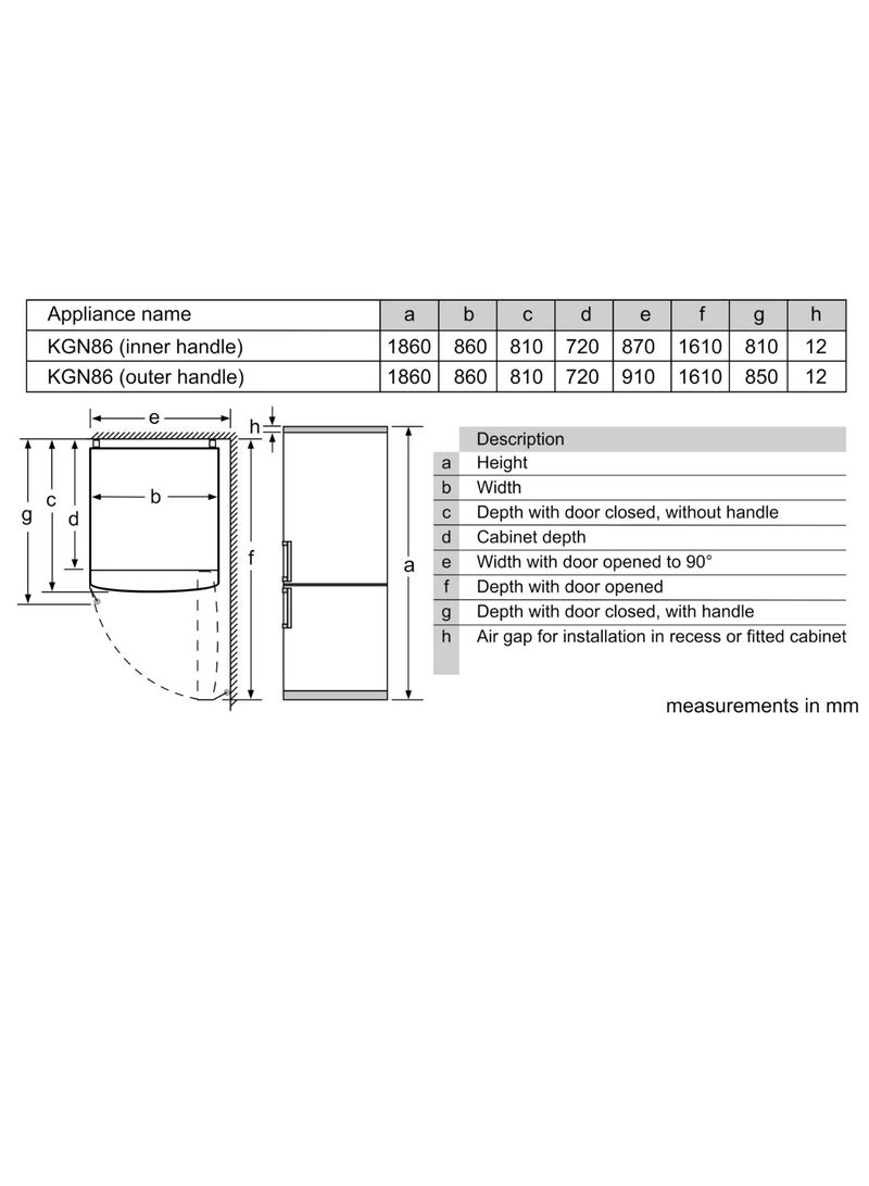 Series 6 Fridge with Bottom Freezer, 631 Liter, Stainless Steel with anti-fingerprint - KGB86CIE0N Silver - pnsku/N70060237V/45/_/1712115043/349cfc9c-ff2d-4d28-a11e-5445ac2b51ae