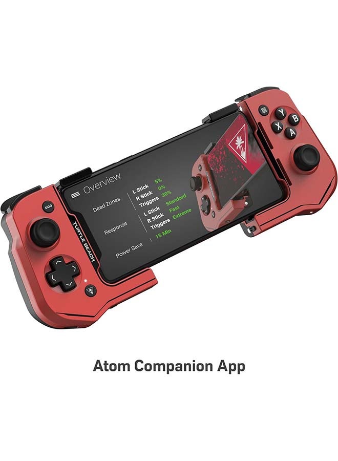 ترتل بيتش Turtle Beach Atom D4X for Android Red Mobile Gaming Controller  - Image 2