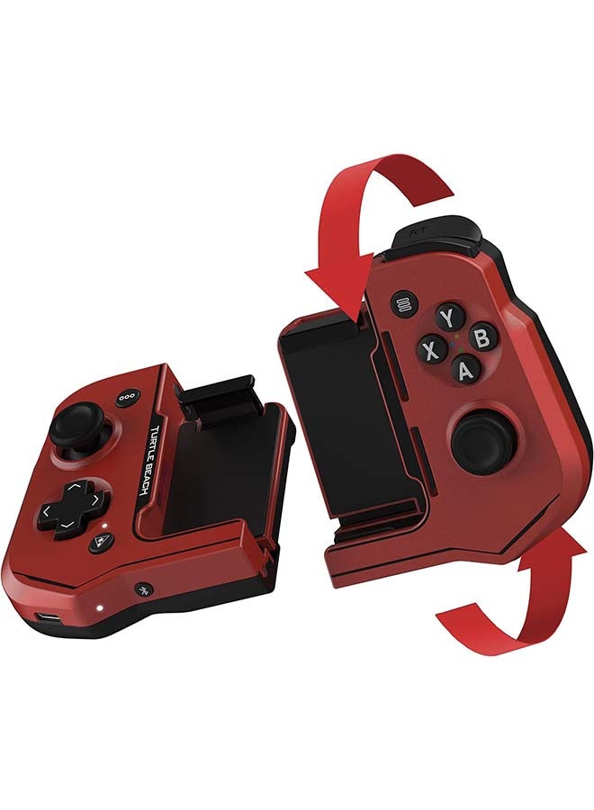 ترتل بيتش Turtle Beach Atom D4X for Android Red Mobile Gaming Controller  - Image 4