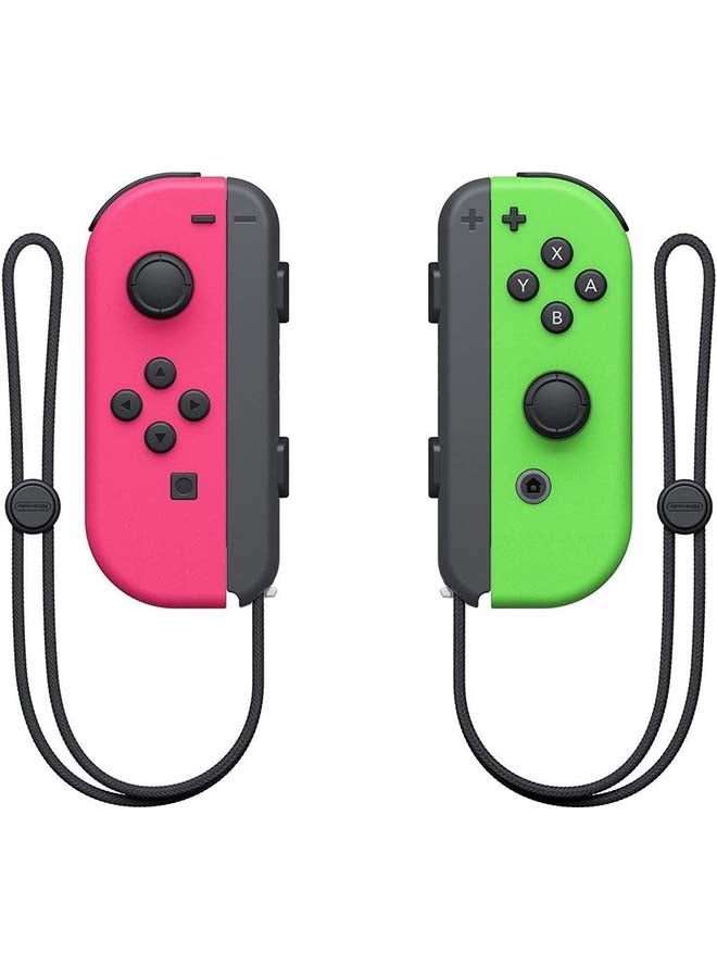 نينتندو زوج من وحدات تحكم Nintendo Switch Joy-Con - أخضر نيون/وردي  - Image 2