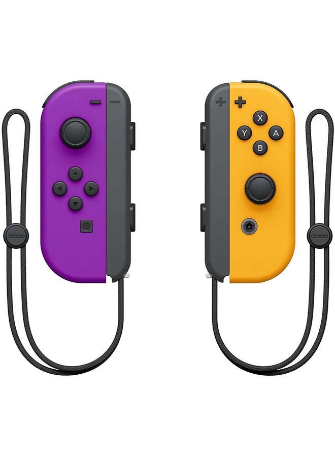 نينتندو زوج من وحدات تحكم Nintendo Switch Joy-Con - بنفسجي نيون/برتقالي  - Image 5