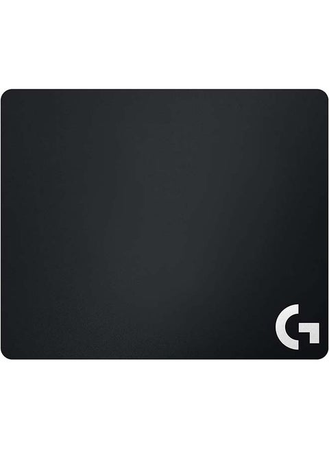 Logitech G 240 Cloth Gaming Mouse Pad, 340 X 280 Mm, Thickness 1Mm, Moderate Surface Friction, Consistent Texture, Stable, Comfortable Rubber Base, Rollable Black