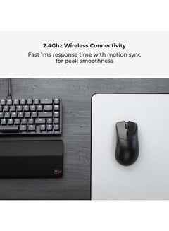 جلوريوس ماوس الألعاب اللاسلكي Glorious Model D 2 PRO 1K Polling باللون الأسود  - Image 5