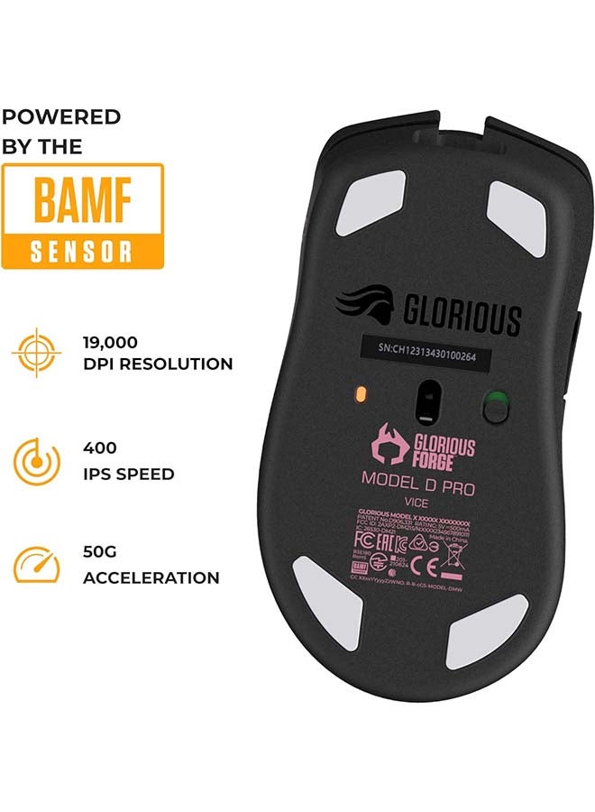 جلوريوس - ماوس الألعاب Glorious Model D Wireless PRO Vice Black Forge - Image 1