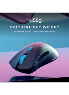 جلوريوس ماوس الألعاب Glorious Model D Wireless PRO Vice Black Forge  - Image 4