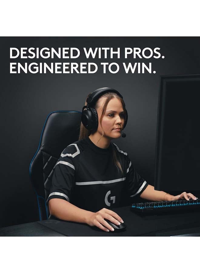 لوجيتيك - ماوس الألعاب اللاسلكي Logitech G PRO X SUPERLIGHT 2 LIGHTSPEED، خفيف الوزن، مفاتيح هجينة LIGHTFORCE، مستشعر HERO 2، 32000 نقطة في البوصة، 5 أزرار قابلة للبرمجة، شحن USB-C، الكمبيوتر الشخصي وماك - أرجواني - Image 1