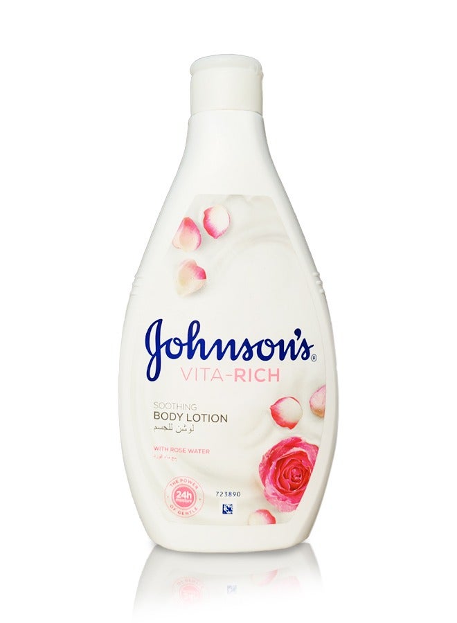 جونسون لوشن الجسم المهدئ فيتا ريتش 400 مل - Image 1