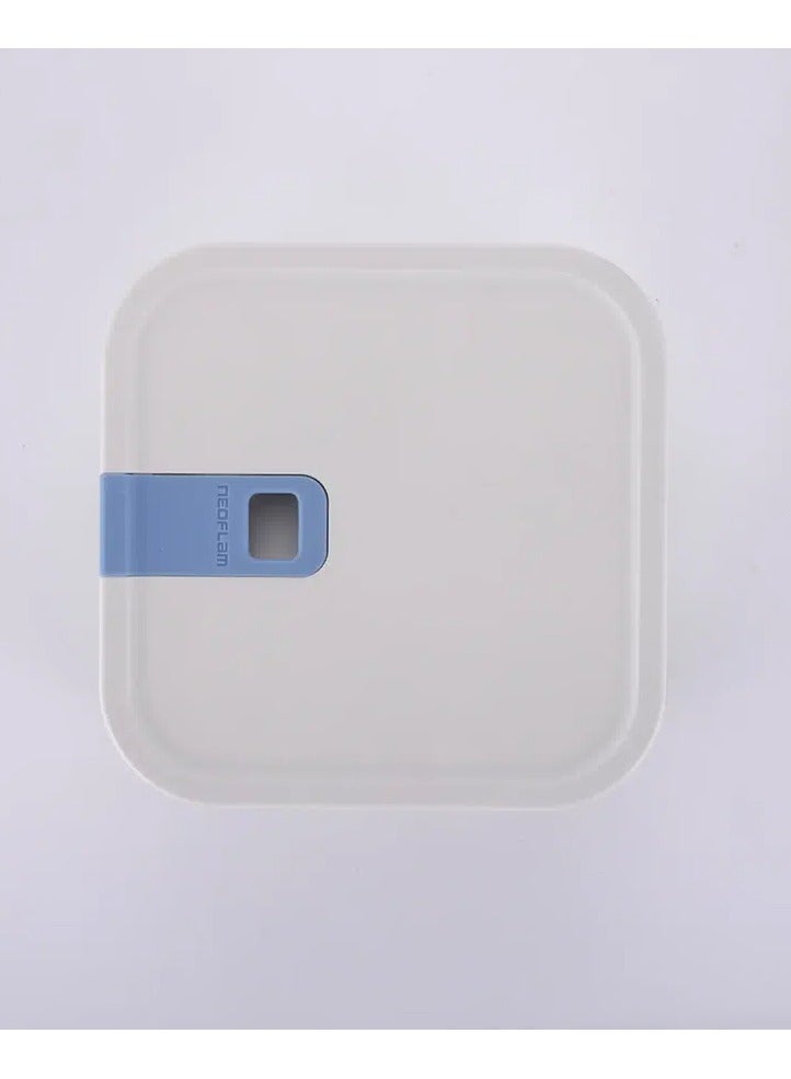 Neoflam - Perfect Seal Square Glass Storage Container 1100ml - Image 1