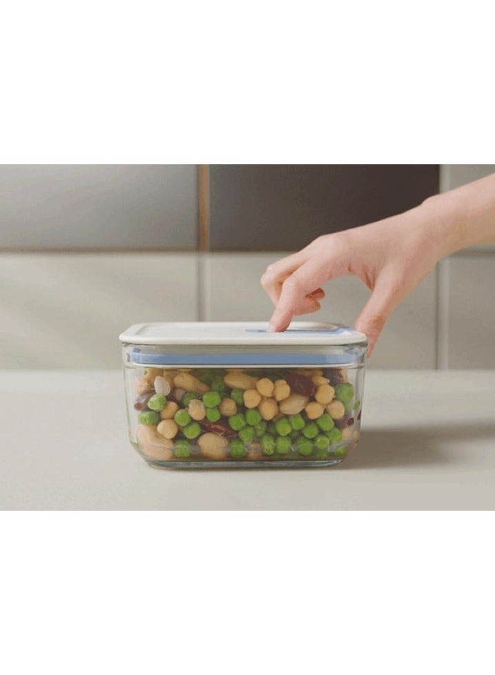 Neoflam - Perfect Seal Square Glass Storage Container 1100ml - Image 1