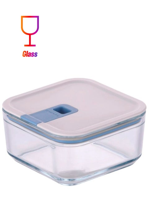 Perfect Seal Square Glass Storage Container 1100ml