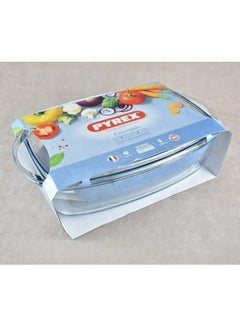 PYREX Rectangular Casserole Dish Clear RectangularLiters  - Image 1
