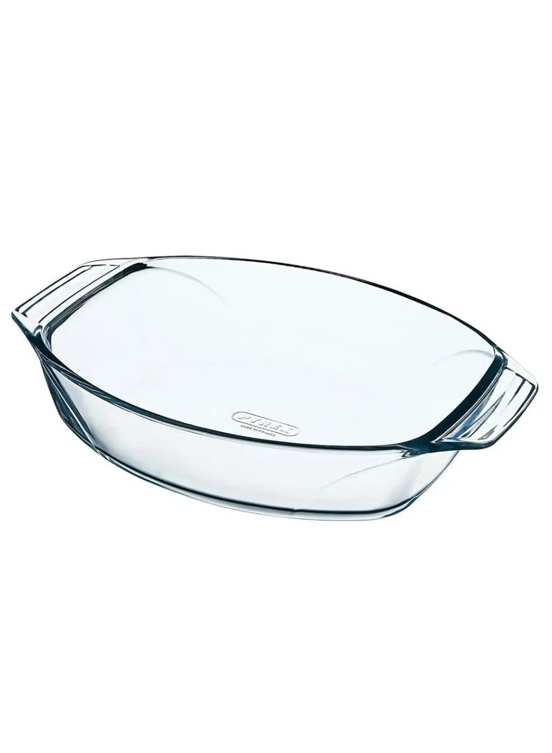 PYREX 2 Pieces Oval Roasters Irresistible Set Clear 4+2.8Liters - Image 3