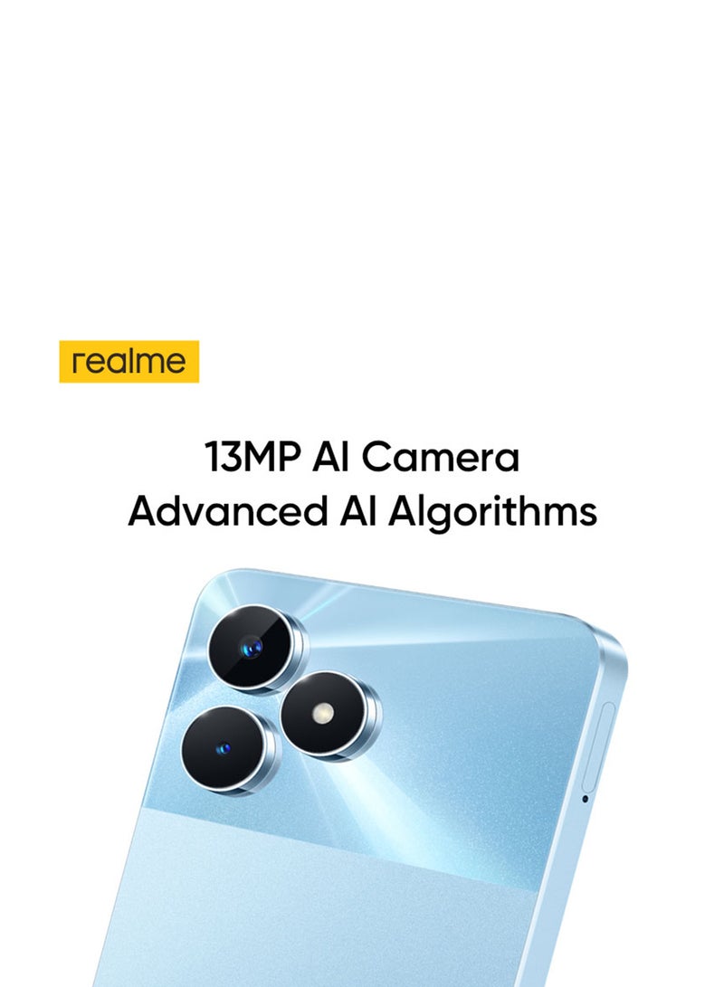 realme - Note 50 Dual SIM Sky Blue 3GB RAM 64GB 4G - Middle East Version - Image 1