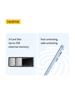 realme Note 50 Dual SIM Sky Blue 3GB RAM 64GB 4G - International Version  - Image 4