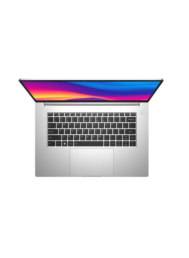 Infinix - InBook Y1 Plus Laptop With 15.6-Inch FHD Display, Core i7 Processor/8GB RAM/512GB SSD/Intel UHD Graphics/Windows 11 Home English/Arabic Silver - Image 1