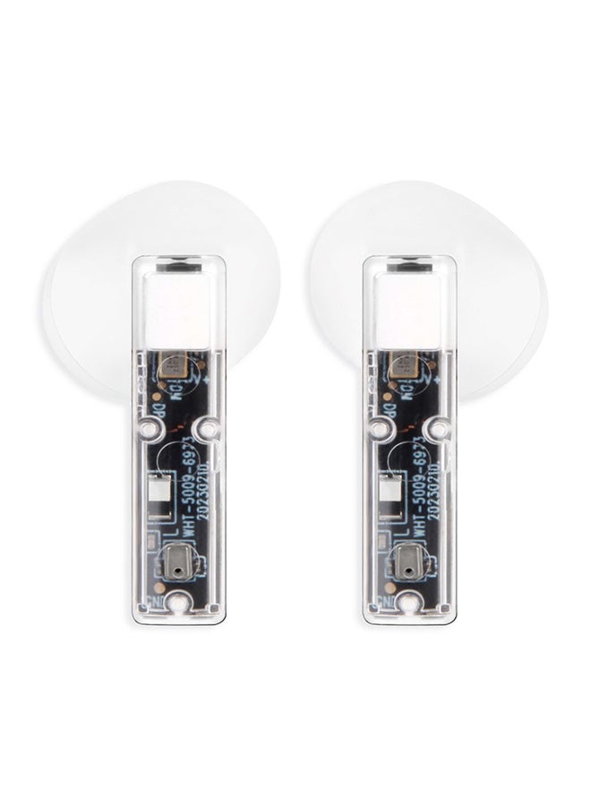 Transparent True Wireless White