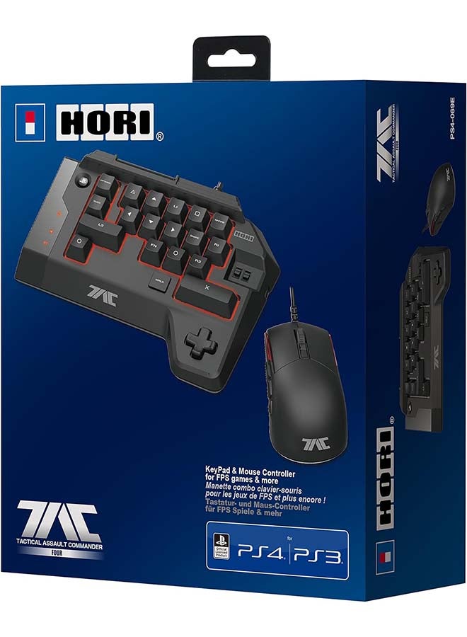 HORI Tactical Assault Commander (TAC:Four) KeyPad and Mouse Controller (PS4/PS3/PC) - pnsku/N70060388V/45/_/1712294665/0eaff35f-fa8c-4ca0-a376-4924ee0f3d2f