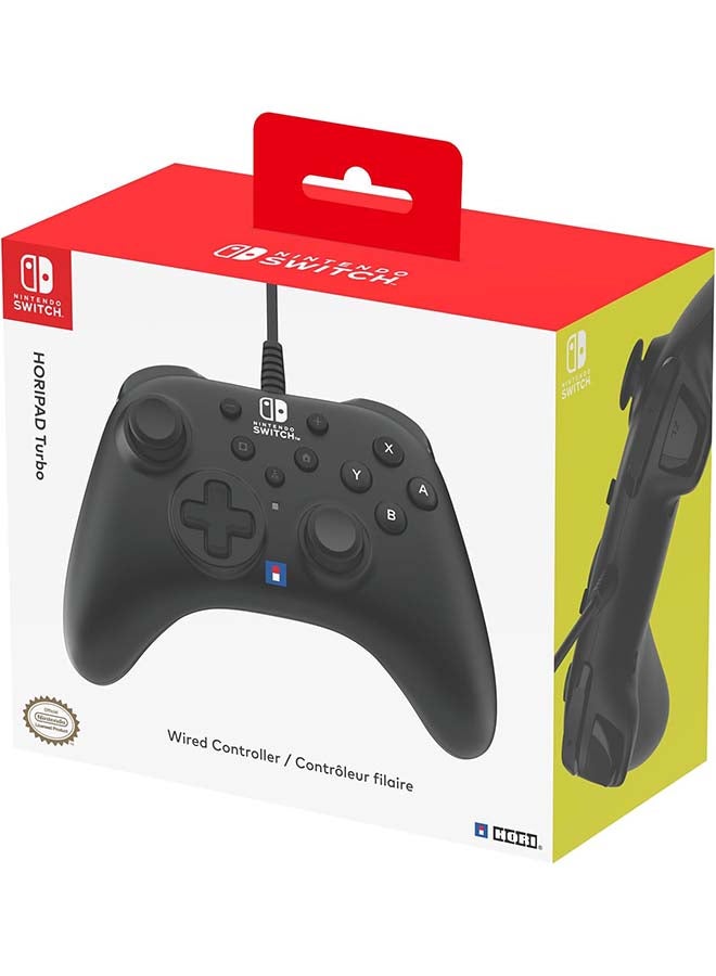HORI Switch Horipad Black Renewal Switch Controller - Image 5