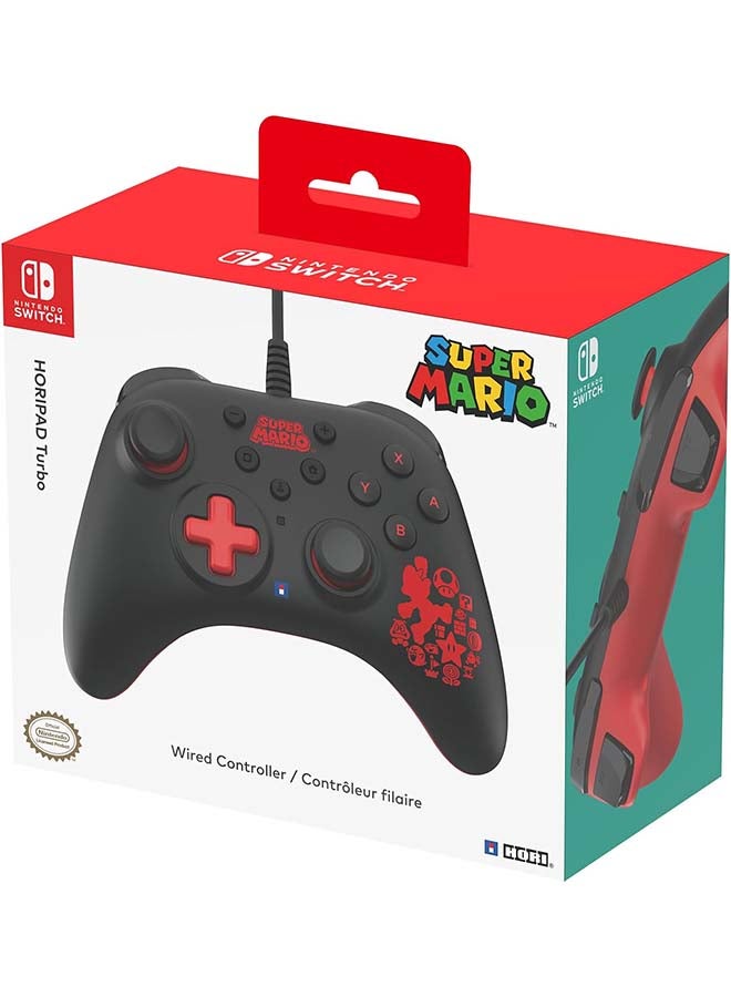 HORI Horipad Turbo Mario Nintendo Switch Controller - Image 5
