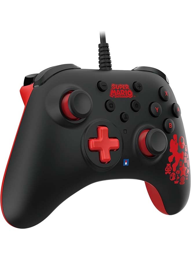 HORI Horipad Turbo Mario Nintendo Switch Controller - Image 3