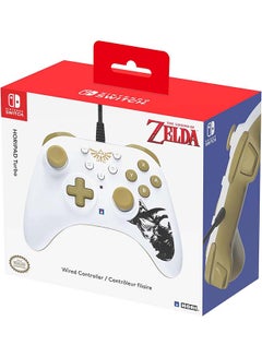 HORI Nintendo Switch HORIPAD Turbo The Legend of Zelda Ergonomic Wired Controller Pad - Officially Licensed by Nintendo  - Image 5