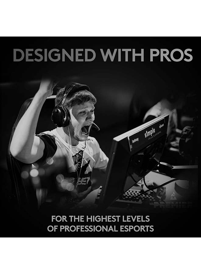 Logitech - Logitech G PRO X SUPERLIGHT Wireless Gaming Mouse, Ultra Lightweight 63 g, HERO 25K Sensor, 25,600 DPI, 5 Programmable Buttons, Long Battery Life, On-Board Memory, for esports, PC / Mac - Red - Image 1