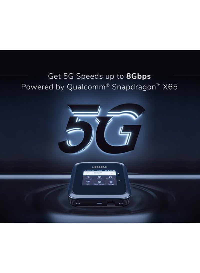نت جير نظام نتجير نايت هوك M6 برو 5G نقطة اتصال محمولة 5G جهاز توجيه مع فتحة بطاقة SIM مودم 5G جهاز واي فاي محمول للسفر غير مقفل واي فاي 6E 8Gbps MR6550 - Image 4