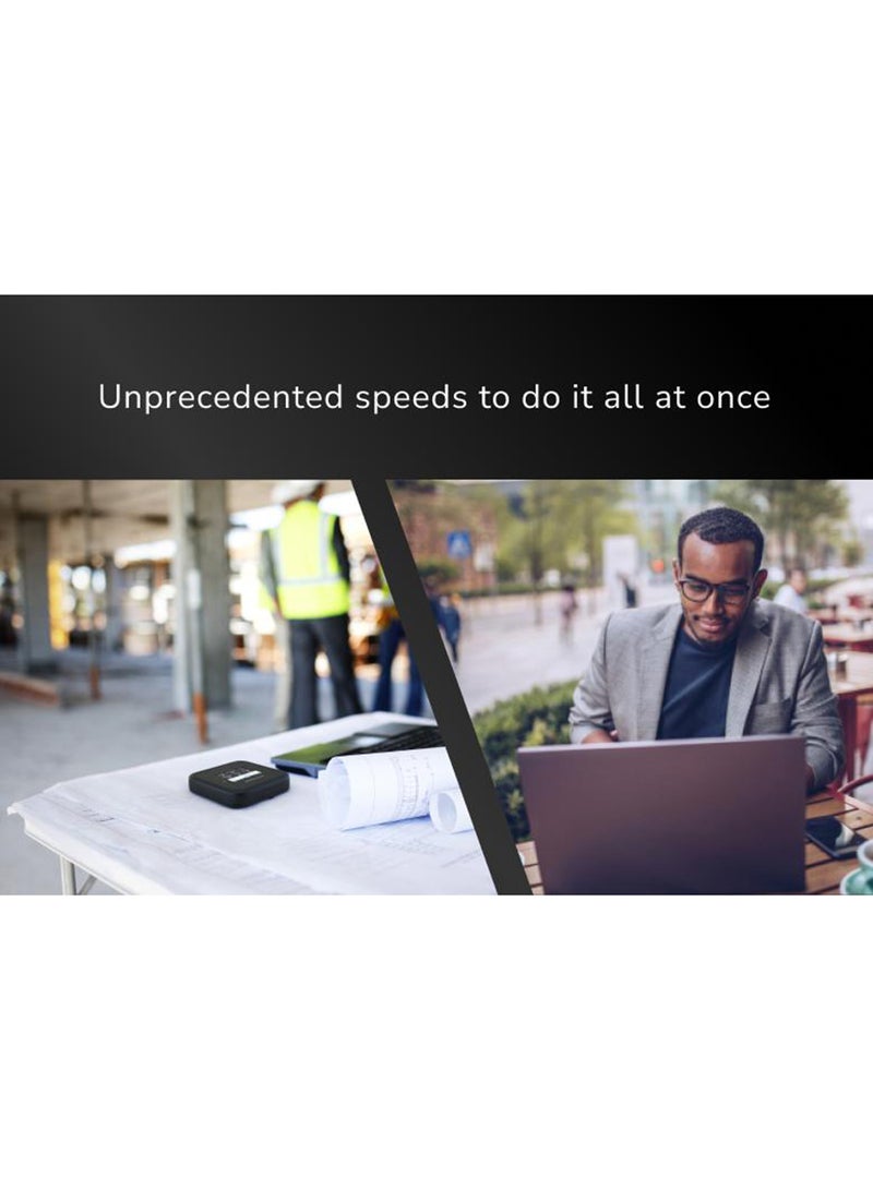 نت جير نظام نتجير نايت هوك M6 برو 5G نقطة اتصال محمولة 5G جهاز توجيه مع فتحة بطاقة SIM مودم 5G جهاز واي فاي محمول للسفر غير مقفل واي فاي 6E 8Gbps MR6550 - Image 3