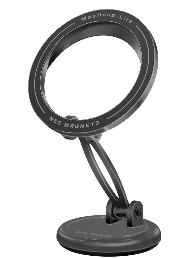 Magnetic Car Mount Universal Magnetic Dashboard And Windshield Mount Holder With N52 Powerful Magnets Black