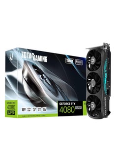 Gaming GeForce RTX 4080 Super Trinity Black Edition DLSS 3 16GB GDDR6X 256-bit 23 Gbps PCIE 4.0 Gaming Graphics Card, IceStorm 2.0 Advanced Cooling, Spectra RGB Lighting, ZT-D40820D-10P