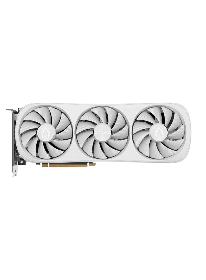 ZOTAC - Gaming GeForce RTX 4080 Super Trinity OC White Edition DLSS 3 16GB GDDR6X 256-bit 23 Gbps PCIE 4.0 Gaming Graphics Card, IceStorm 2.0 Advanced Cooling, Spectra RGB Lighting, ZT-D40820Q-10P - Image 1