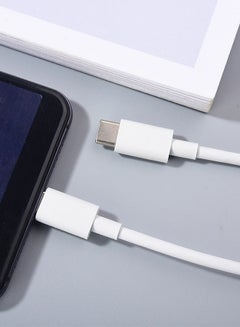 30W USB-C Super Fast Cable Compatible With Google Products And Other USB-C Devices USB-C To USB C Sync Charge Cable White - pnsku/N70060489V/45/_/1712136662/24034200-7e46-491e-bb55-dd55f02b3f5e