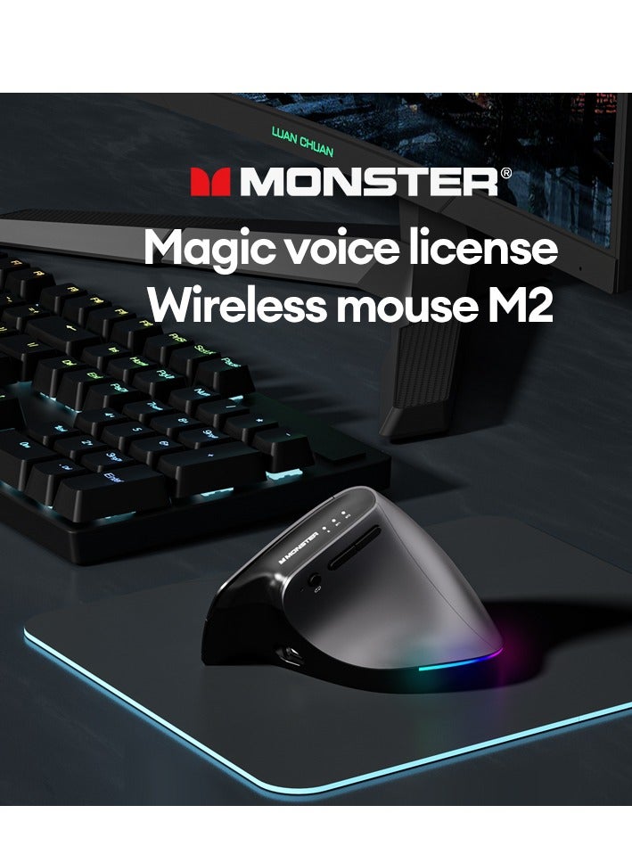 Monster - M2 Wireless Bluetooth Ergonomic Vertical Mouse - Image 1