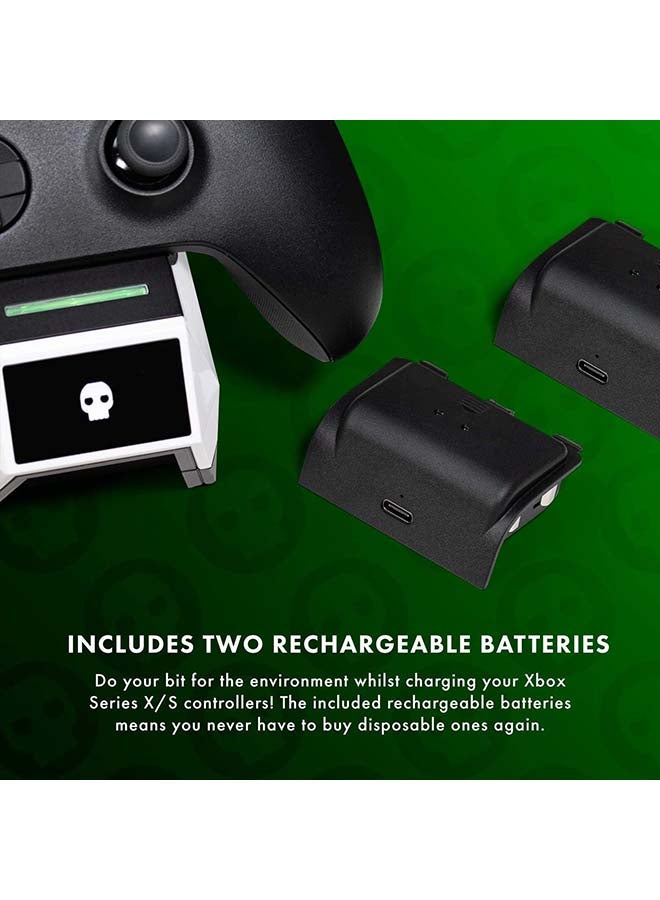numskull - Numskull Xbox Series X Dual Charging Dock + Batteries + Cable - Image 1