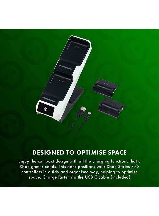numskull - Numskull Xbox Series X Dual Charging Dock + Batteries + Cable - Image 1