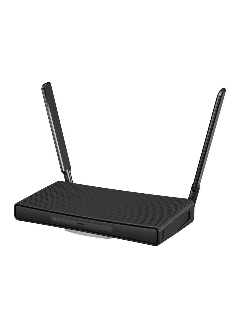 Mikrotik - hAP ax³ With RouterOS L6 License, International Version (C53UiG+5HPaxD2HPaxD) Black - Image 1