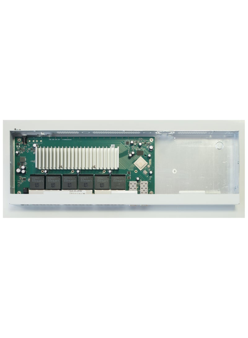 Mikrotik - Cloud Router Switch With RouterOS L5, 1U Rackmount Enclosure (CRS326-24G-2S+RM) White - Image 1