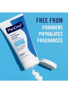 PanOxyl Acne Creamy Wash, 4% Benzoyl Peroxide, 6 Oz 170grams  - Image 5