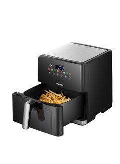 Hisense 9L Air Fryer with Colorful Touch Panel, Air Fry, Preset Menus, 360° Circulation, Visible Basket, Large Capacity 9 L 2700 W H09AFBKS4S Black  - Image 4