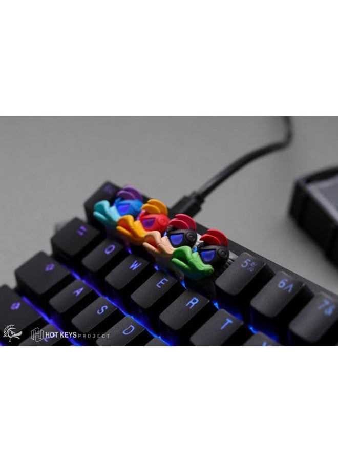 Ducky x Hotkeys Ducky League - Aqua Duck Hot Keys - Image 2