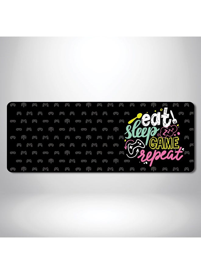 Gamertek GamerTek Eat Sleep Game Desk Mat (80x30 cm)  - Image 2