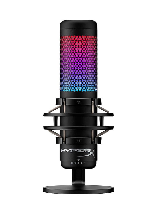هايبركس - ميكروفون مكثف كهربائي USB سلكي متعدد الأنماط HyperX QuadCast S - Image 1