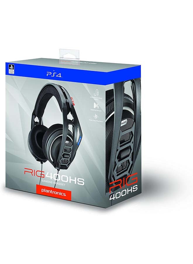 nacon - Nacon Plantronics 400HS Gaming Headset - Black - Image 1