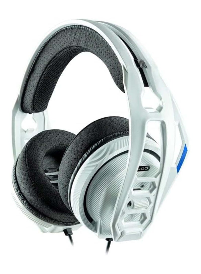 ناكون سماعة رأس للألعاب RIG400HS من ناكون لبلاي ستيشن 5 باللون الأبيض - Image 4