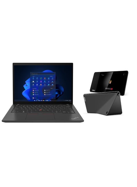 ThinkPad P14s Gen 3 Mobile Workstation With 14-Inch Display, Core i7-1280P Processor/32GB RAM/1TB SSD/4GB NVIDIA Geforce T550 Graphics Card/Windows 11 Pro With FREE Lenovo Thinksmart view 8” Display English Black