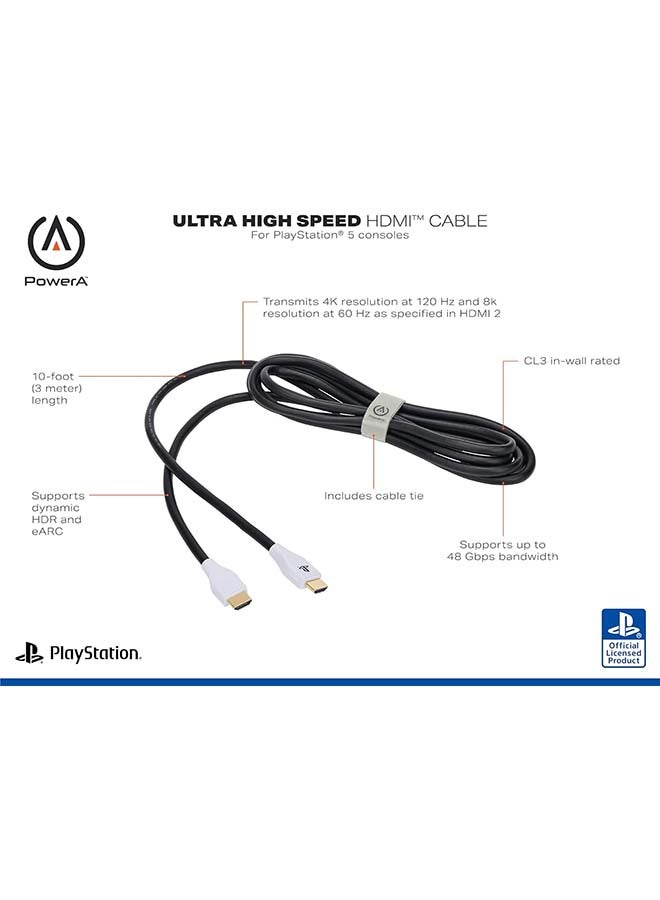 PowerA - PS5 Officially Licensed HDMI 2.1 Cable - Image 1
