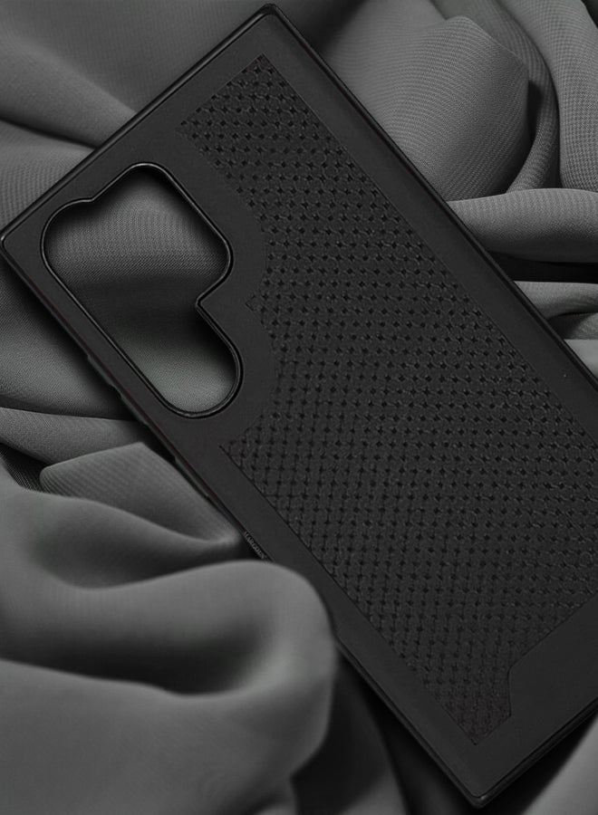 مارجون حزمة 2 لجراب سامسونج جالاكسي S24 ألترا وواقي الشاشة بتصميم مضاد للانزلاق ومقاوم للخدوش ويمتص الصدمات - Image 3