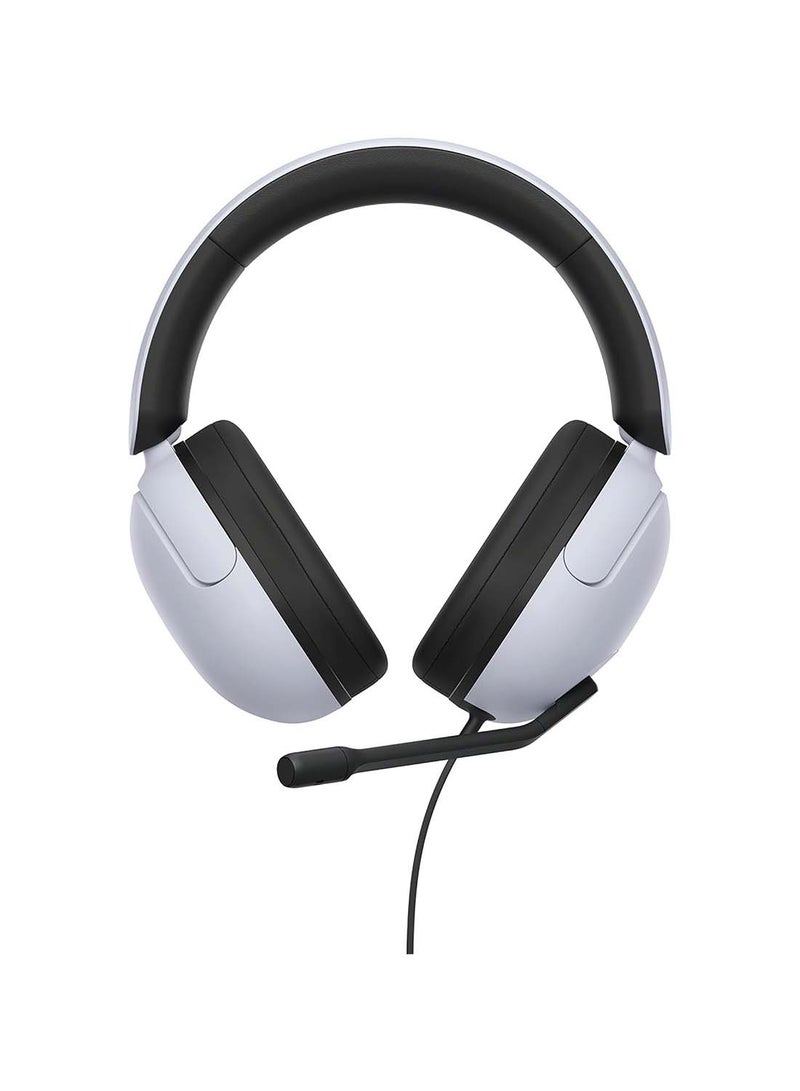 Sony - Sony INZONE H3 Wired Gaming Headset, Over ear Headphones with 360 Spatial Sound, MDR G300, White - Image 1