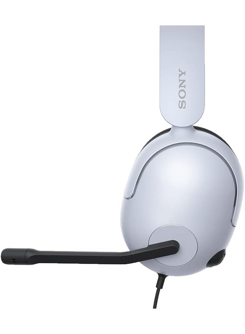 Sony - Sony INZONE H3 Wired Gaming Headset, Over ear Headphones with 360 Spatial Sound, MDR G300, White - Image 1
